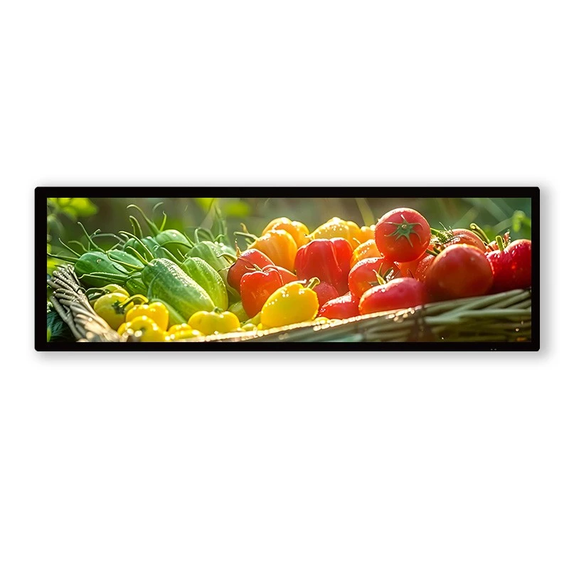 28 .6 Layar Muka Ganda Tampilan LCD Bar Inci