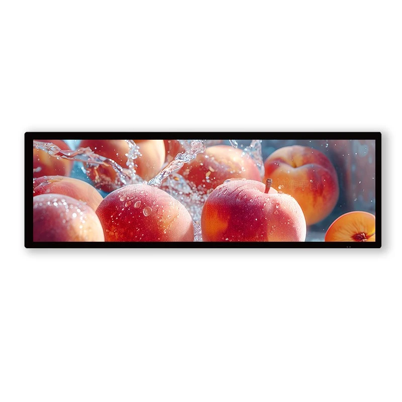 35,5 Inci LCD Bar Tampilan Layar Muka Ganda .