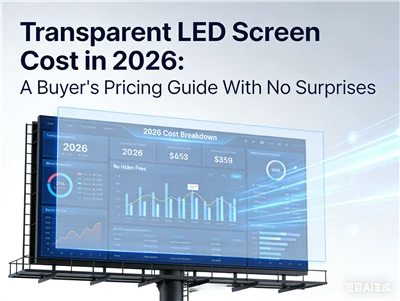 Biaya Layar LED Transparan bak thon 2026 Panduan Harga Pembeli Deungon Hana K...
